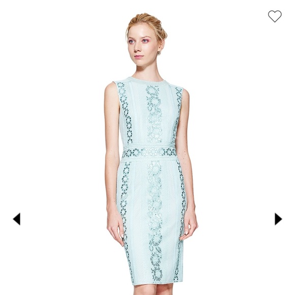 Tadashi Shoji Dresses & Skirts - 🍁☀️Tadashi Shoji Green Sheath Midi Dress Crew Neck Sleeveless